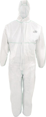 TECWERK Schutzoverall CoverTex® Gr.XXXL blau PSA III – Typ 5+6, antistatisch, atmungsaktiv