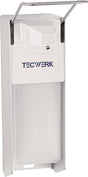 TECWERK Desinfektions- und Seifenspender 1 l mit Hebel, ABS weiß, 165 x 95 x 290 mm