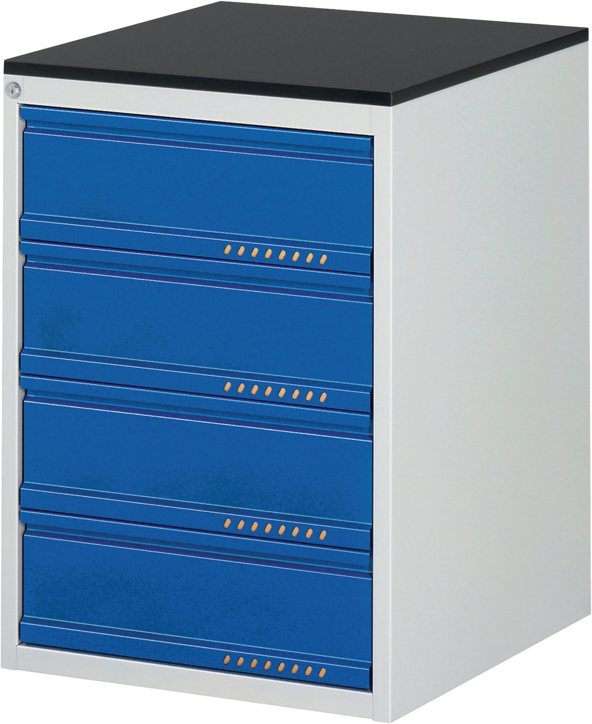 TECWERK Schubladenschrank BK 650 mit 4 Schubladen, 100 kg Traglast und Arbeitsplatte