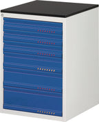 3 x 90, 1 x 120, 1 x 150, 1 x 180 mm / 820 mm / 6