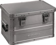 TECWERK Aluminiumbox 29 l mit Klappverschluss und Zylinderschloss, 430 x 330 x 275 mm