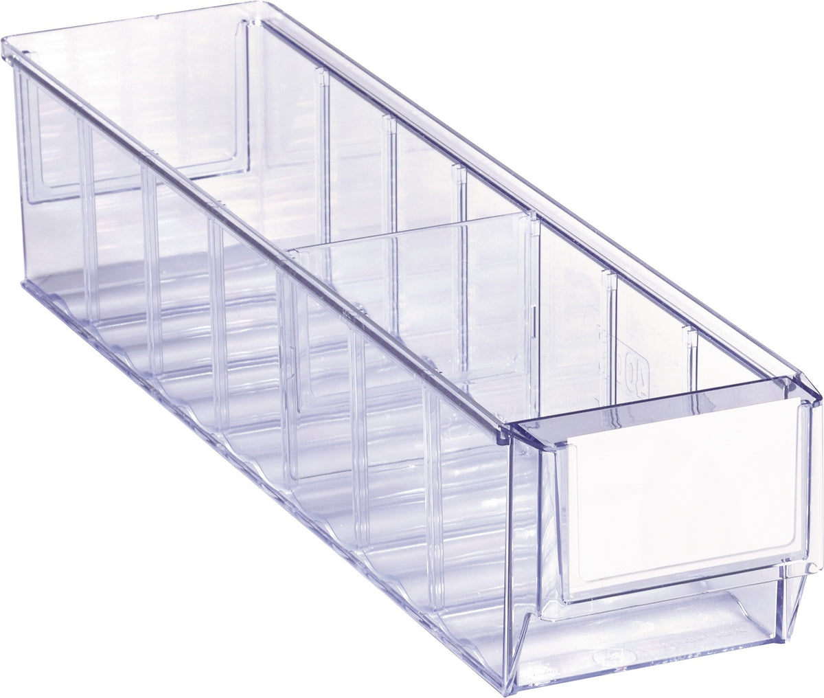 TECWERK Regalkasten 300x91x81 mm rot PP – 30 Stück, Trennwände, Auszugssperre