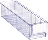 TECWERK Regalkasten 300x91x81 mm rot PP – 30 Stück, Trennwände, Auszugssperre