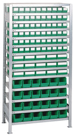 Grundregal / 60 x 3, 15 x 4 blau / 24 x MK4 blau