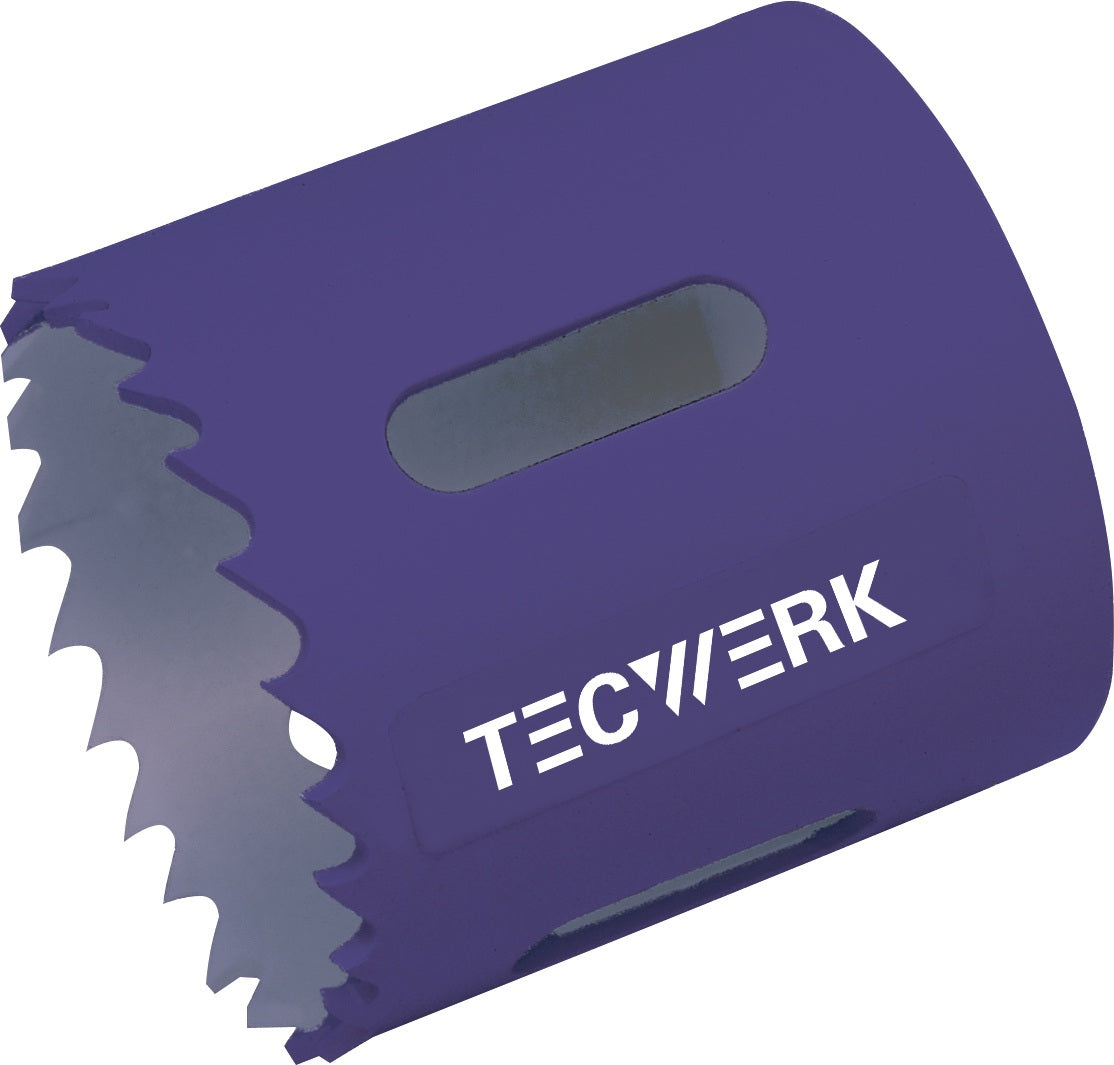 TECWERK Lochsäge HSS-Co8 Ø16 mm Schnitttiefe 38 mm für Metall und Holz