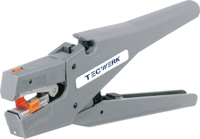 TECWERK Automatikabisolierzange 190 mm für 0,08–6 mm² – präzises Abisolieren