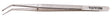TECWERK Collegepinzette 155 mm gebogen vernickelt mit Führungsstift