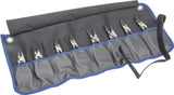TECWERK Sicherungsringzangensatz 4-teilig 19-60 mm mit Rolltasche
