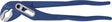 TECWERK Wasserpumpenzange 175 mm, Chrom-Vanadin-Stahl, 7-fach verstellbar, poliert blau