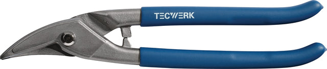 TECWERK Lochschere 250 mm für Stahl bis 1 mm und Edelstahl bis 0,5 mm mit Kunststoffüberzug