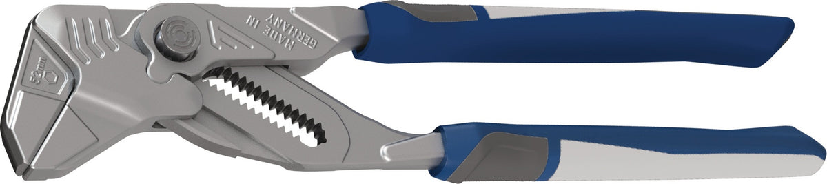 TECWERK Zangenschlüssel PRESSwrench 250 mm mit 3K-Hülle und Feinverstellung