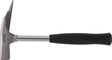 TECWERK Latthammer DIN 7239, 600 g Kopf mit Magnet, geraut, Stahlrohrstiel