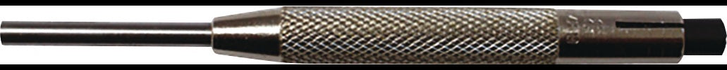 TECWERK Splintentreiber 0,9 mm mit Führungshülse, 80 mm, CV-Stahl