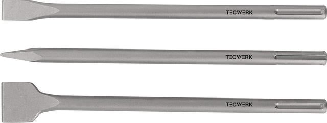 TECWERK SDS-max Einsteckwerkzeugset 3-teilig 400 mm für alle Maschinen