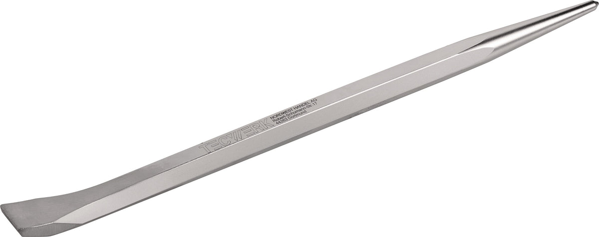 TECWERK Hebeleisen 400 mm Ø 17 mm vernickelt – Robuste Ausführung