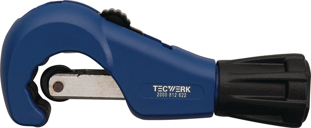 TECWERK Rohrabschneider 3-35 mm für Cu, Alu, VA und dünnwandige Stahlrohre – mit NOGA-Entgrater