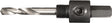 TECWERK Aufnahmeschaft 6-KT 9,5 mm mit Zentrierbohrer für Lochsägen 14-30 mm