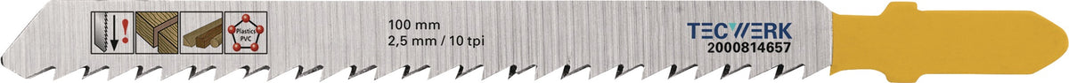 TECWERK Stichsägeblatt 80 mm BIM T 101 AiF für Laminat, Parkett & dünne Hölzer