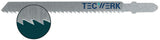 TECWERK Stichsägeblatt 80 mm BIM T 101 AiF für Laminat, Parkett & dünne Hölzer