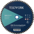 TECWERK Tisch-/Kappkreissägeblatt 305 mm Z60 HLTCG für Stahl, Bohrung 25,4 mm