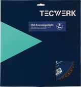 TECWERK Tisch-/Kappkreissägeblatt 305 mm Z60 HLTCG für Stahl, Bohrung 25,4 mm