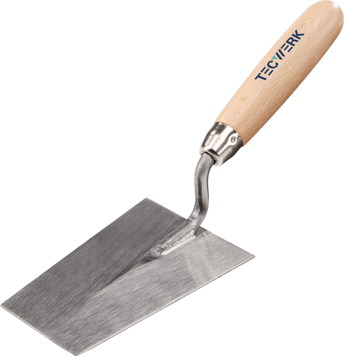 TECWERK Berner Putzkelle 120 mm rostfrei mit Buchenholzheft