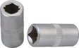 TECWERK Adapter Antriebsvierkant 1/4″ auf Antriebssechskant 1/4″ Länge 25 mm