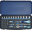TECWERK Steckschlüsselsatz 36-tlg. 1/4 Zoll SW 4-14 mm 20 Zähne 6-Kant