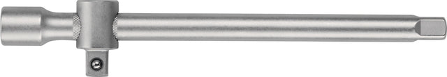 TECWERK Verlängerung 1/2 Zoll 255 mm mit Gleitstück – Chrom-Vanadium-Stahl, verchromt