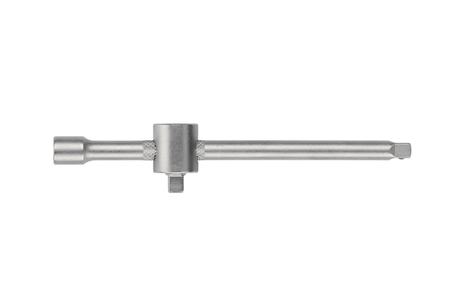 TECWERK Verlängerung 3/8 Zoll 150 mm mit Gleitstück – Chrom-Vanadium-Stahl, verchromt