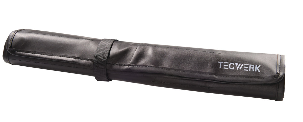 TECWERK Ringmaulschlüsselsatz 8-teilig SW 8-19 mm Form A CV-Stahl in Rolltasche