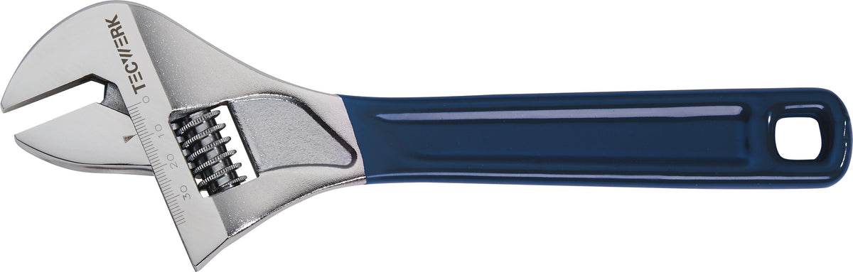 TECWERK Rollgabelschlüssel max. 40 mm, 250 mm Länge, mit Schnellverstellung und Skala