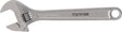 TECWERK Rollgabelschlüssel max. 19 mm mit Einstellskala – 150 mm, matt verchromt, DIN 3117 A