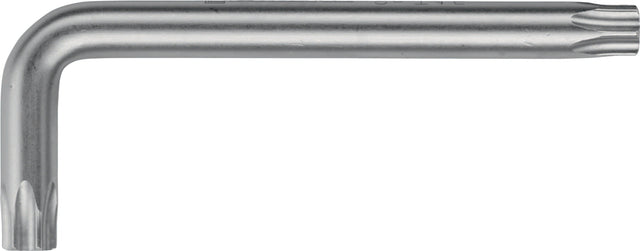 TECWERK Winkelschraubendreher T 10, Schenkellänge 51 x 17 mm, S2-Stahl, matt verchromt