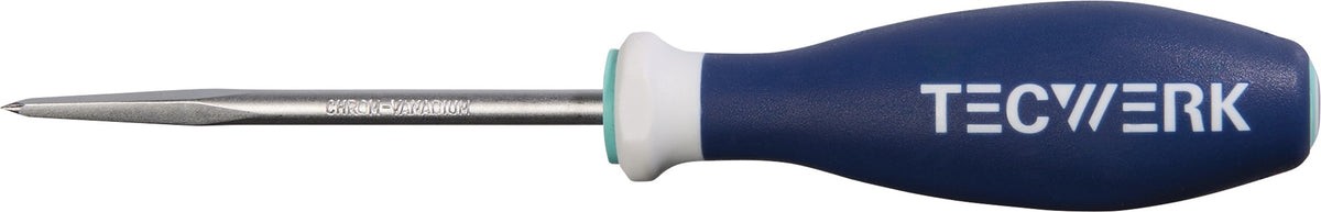 TECWERK Vorstecher/Aufreiber mit Rundspitze, Kunststoffheft, 215 mm Gesamtlänge