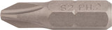 TECWERK Bit P829113 PH 1, 25 mm, 1/4 Zoll Sechskant, S2-Stahl