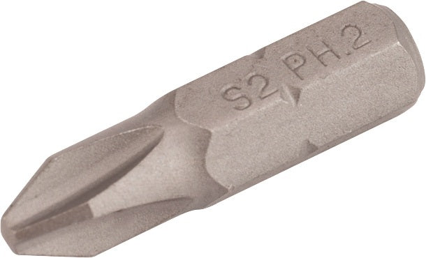 TECWERK Bit P829113 PH 1, 25 mm, 1/4 Zoll Sechskant, S2-Stahl