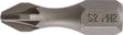 TECWERK Bit P829116 PH 1, 25 mm, 1/4 Zoll Sechskant, Torsionszone