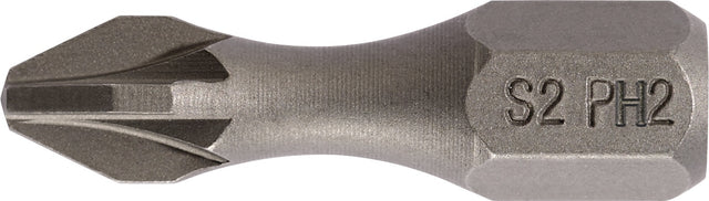 TECWERK Bit P829116 PH 1, 25 mm, 1/4 Zoll Sechskant, Torsionszone