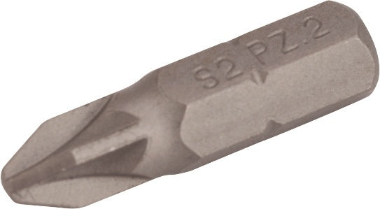 TECWERK Bit P829113 PH 1, 25 mm, 1/4 Zoll Sechskant, S2-Stahl