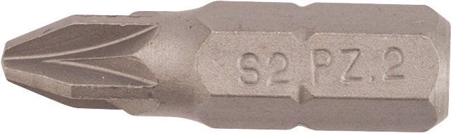 TECWERK Bit P829113 PH 1, 25 mm, 1/4 Zoll Sechskant, S2-Stahl