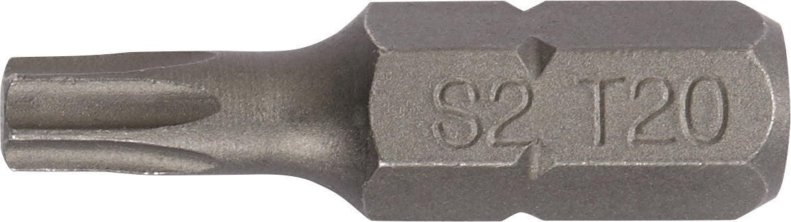 TECWERK Bit T 5, 25 mm, 1/4 Zoll Sechskant, S2-Stahl