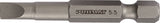 TECWERK Bit für Schlitzschrauben 4,5 mm, Länge 25 mm, 1/4 Zoll C6,3