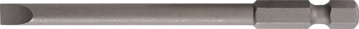 TECWERK Bit für Schlitzschrauben 4,5 mm, Länge 25 mm, 1/4 Zoll C6,3