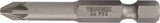 TECWERK Bit P829113 PH 1, 25 mm, 1/4 Zoll Sechskant, S2-Stahl