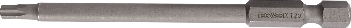 TECWERK Bit T 5, 25 mm, 1/4 Zoll Sechskant, S2-Stahl