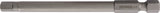 TECWERK Bit P829174 1/4 Zoll 2 mm, Länge 25 mm, S2-Stahl, 10er-Pack