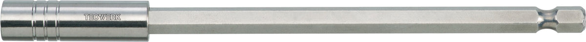 TECWERK Bithalter 1/4″ Magnet mit Schnellwechselfutter, 65 mm, extra schlank