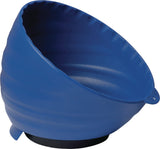 TECWERK Aufbewahrungsschale Ø 15 cm – stark magnetisch, Kunststoff, für Nägel und Schrauben