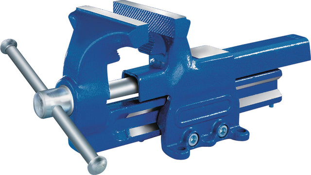 TECWERK Parallelschraubstock geschmiedet 100 mm Backenbreite, 125 mm Spannweite